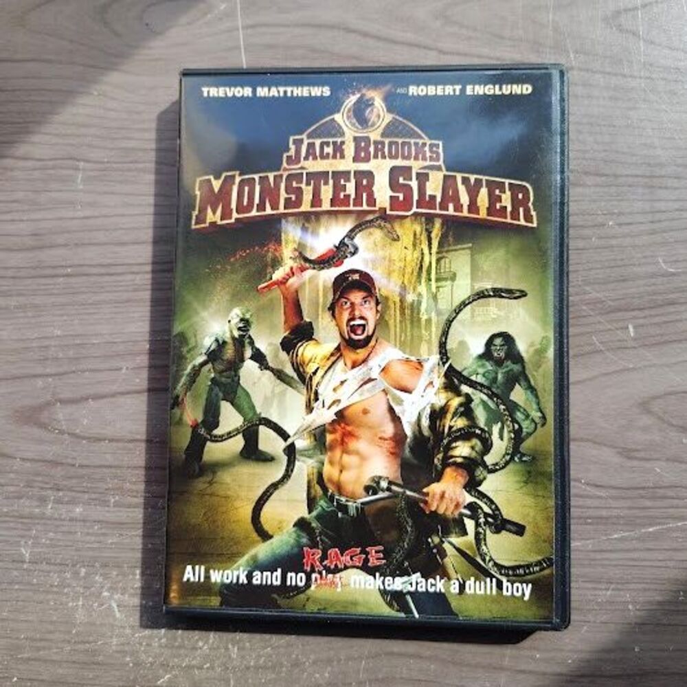 Jack Brooks Monster Slayer Horror Comedy DVD Movie Trevor Matthews Rob Englund